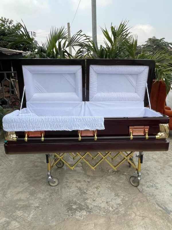 Royal Serenity Mahogany Casket - Image 4