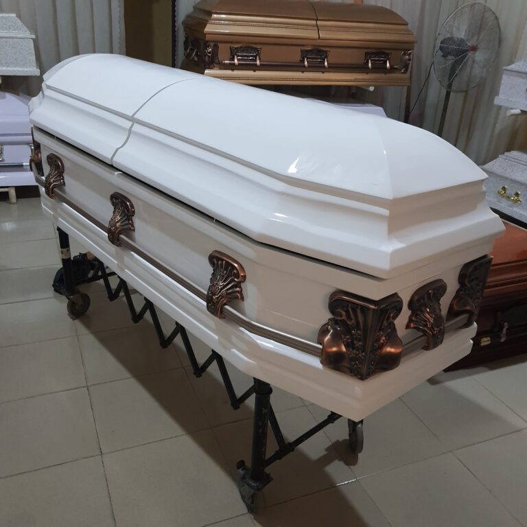 New white casket